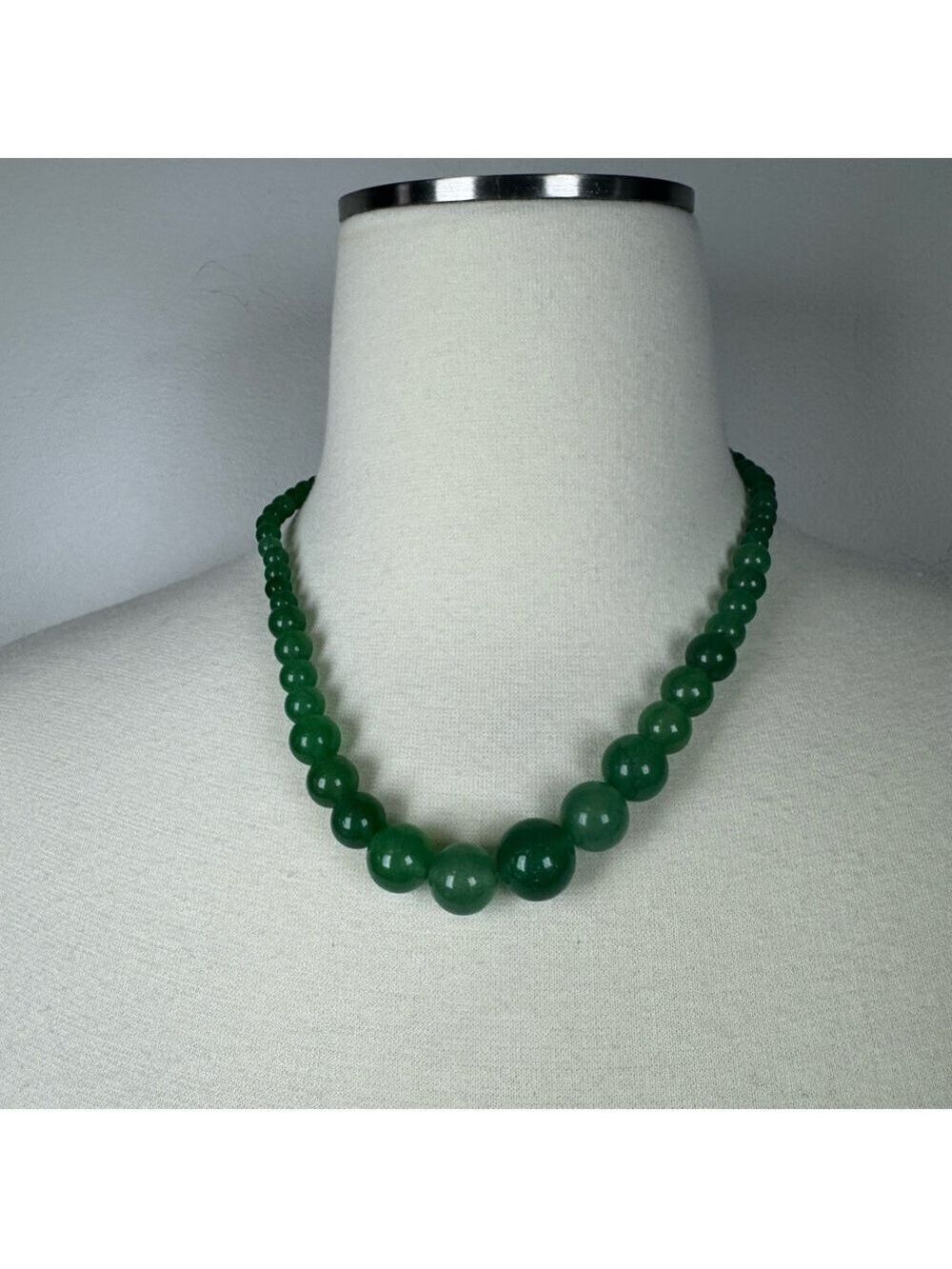 Jade Beaded Necklace